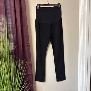 B4/3 Bella Vida maternity black stretchy pull-on pants size large